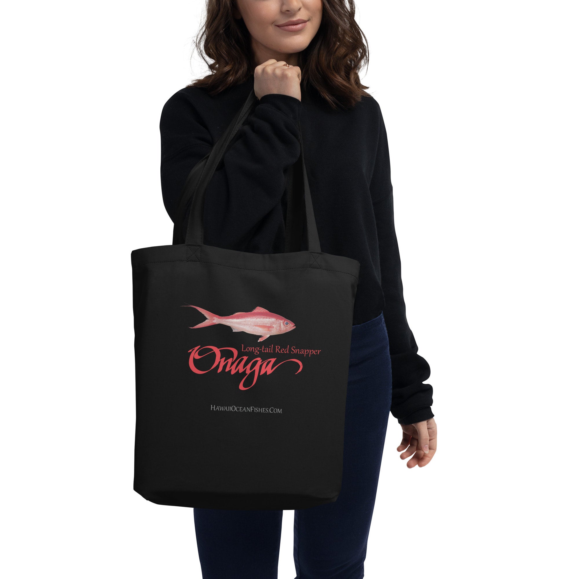 Tote Bag/fish Design Bag/ocean Design Bag/fish/seaweed/fish Design
